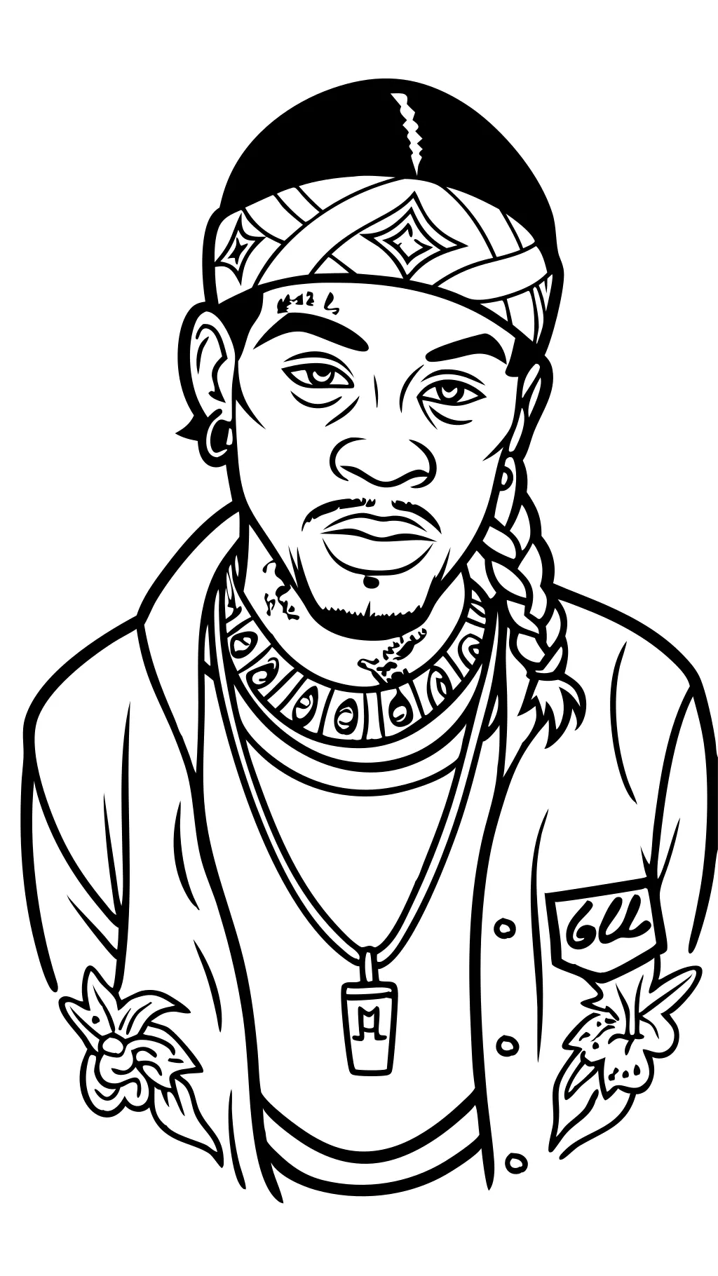 coloring pages rappers